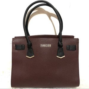 Kenneth Cole Reaction Hans Burgundy Satchel
